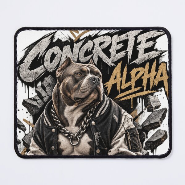 Item preview, Urban Concrete Alpha Pitbull Graffiti Chain Streetwear Apparel designed and sold by Drifka.