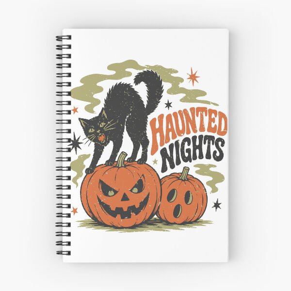Item preview, Haunted Nights Black Cat Jack O Lantern Halloween designed and sold by CreativeBrains7.
