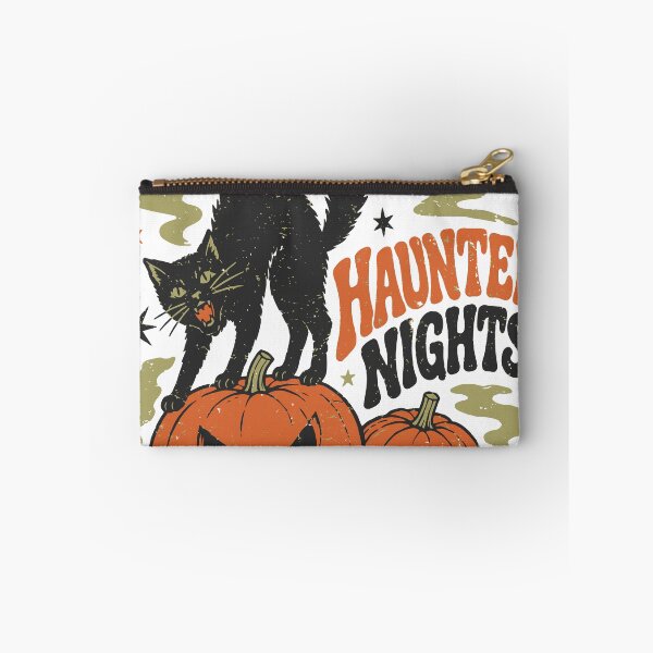 Item preview, Haunted Nights Black Cat Jack O Lantern Halloween designed and sold by CreativeBrains7.
