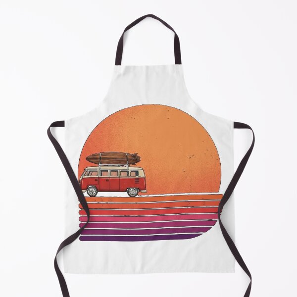 Item preview, Vintage 80s Surf Van Life Sunset designed and sold by ODDSHIFT STUDIO.