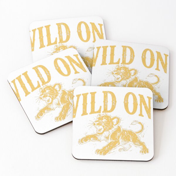 Item preview, Wild One T-Shirt – Vintage Distressed Lion Tee, Animal Lover Gift designed and sold by Worn and Witty.