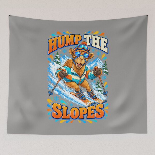 Item preview, Skiing Camel – Funny Lifestyle and Pets T-Shirt – Funny Camel T-Shirt Animal Graphic Camel T-Shirt designed and sold by Camel & Quirk.