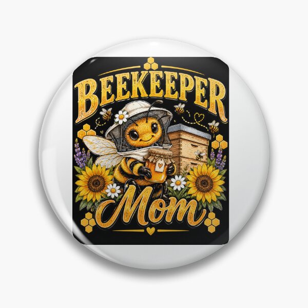 Item preview, Beekeeper Mom – Vintage Honey Bee Beekeeping Design designed and sold by MalickaArt.