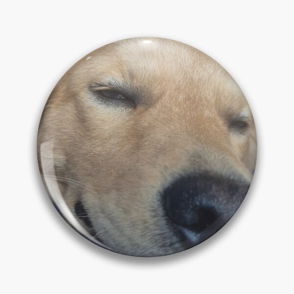 Item preview, Adorable Sleeping Golden Retriever Dog Portrait designed and sold by VelvetAsiaArt.