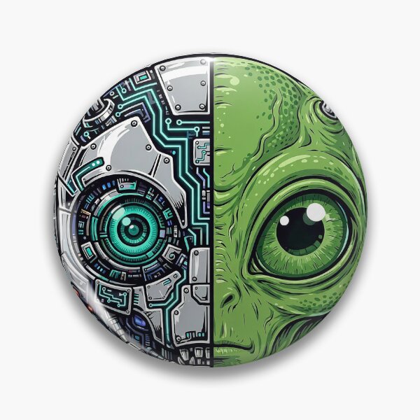 Item preview, Robot Alien Hybrid Art designed and sold by Gangster-Design.