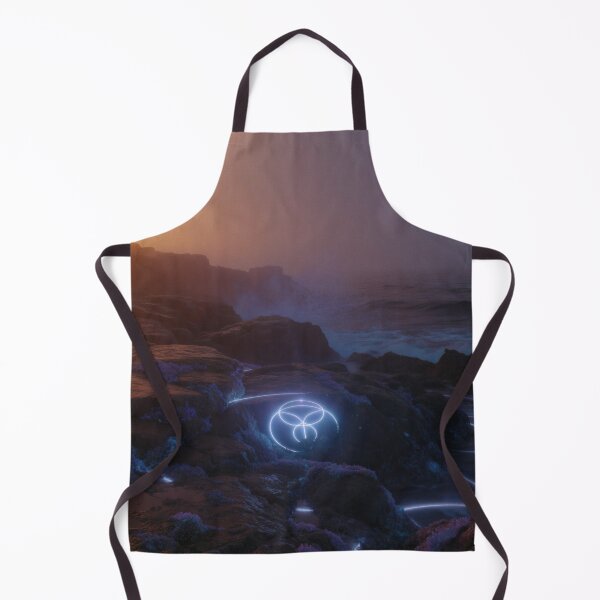 Item preview, Glowing Sacred Symbol On Alien Rocky Shore designed and sold by monkeybusiness.pt.