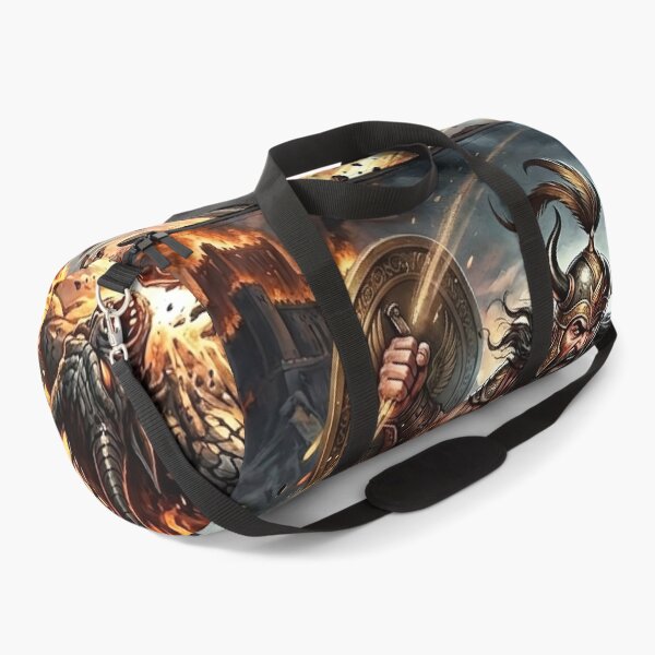Item preview, Rustam the Persian Hero Battles Demon in Storm designed and sold by Lucid Dream Pixel.