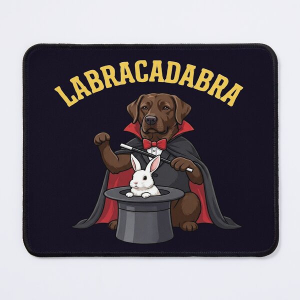 Item preview, CHOCOLATE BROWN LABRADOR RETRIEVER - LABRACADABRA MAGICIAN TRICK designed and sold by PRINTSCHARMINGM.