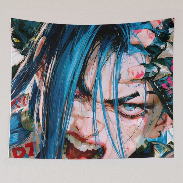 Item preview, Jinx Hates Monday's - Anime art  designed and sold by Delerat7.