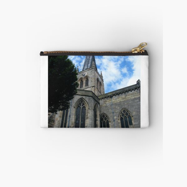 Item preview, The Iconic Crooked Spire of Chesterfield Parish Church designed and sold by Astute-Artio-Photography.
