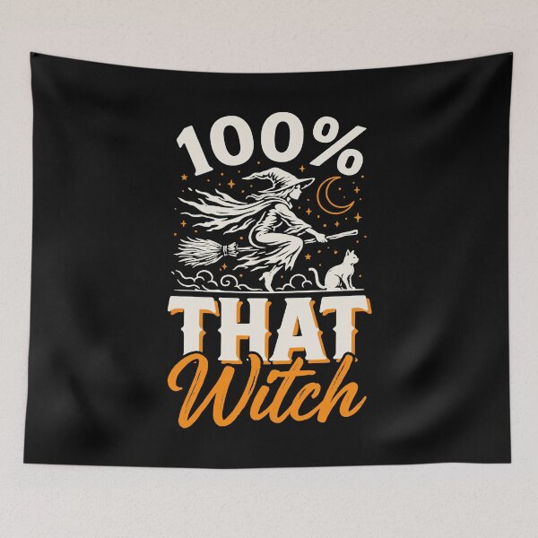 Item preview, 100% That Witch Halloween Gift designed and sold by Say It With Ink.