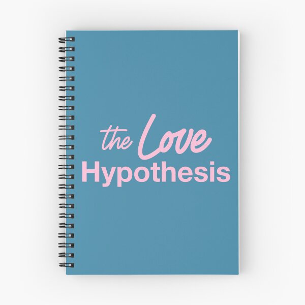 Item preview, "The Love Hypothesis" (Blue Background) designed and sold by jamierachelz.