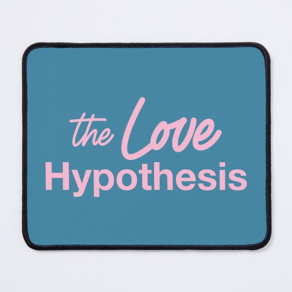 Item preview, "The Love Hypothesis" (Blue Background) designed and sold by jamierachelz.