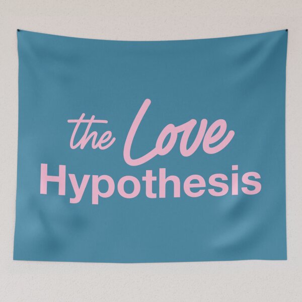 Item preview, "The Love Hypothesis" (Blue Background) designed and sold by jamierachelz.
