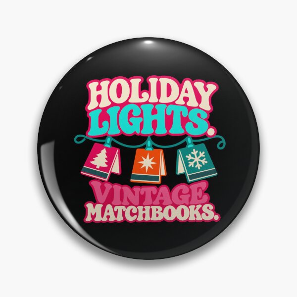Item preview, Holiday Lights Vintage Matchbooks Ephemera Collector Christmas designed and sold by DreamLayerStudio.