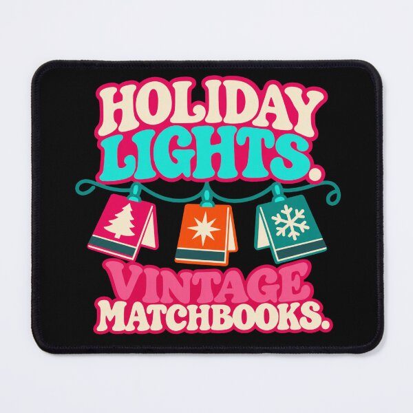 Item preview, Holiday Lights Vintage Matchbooks Ephemera Collector Christmas designed and sold by DreamLayerStudio.