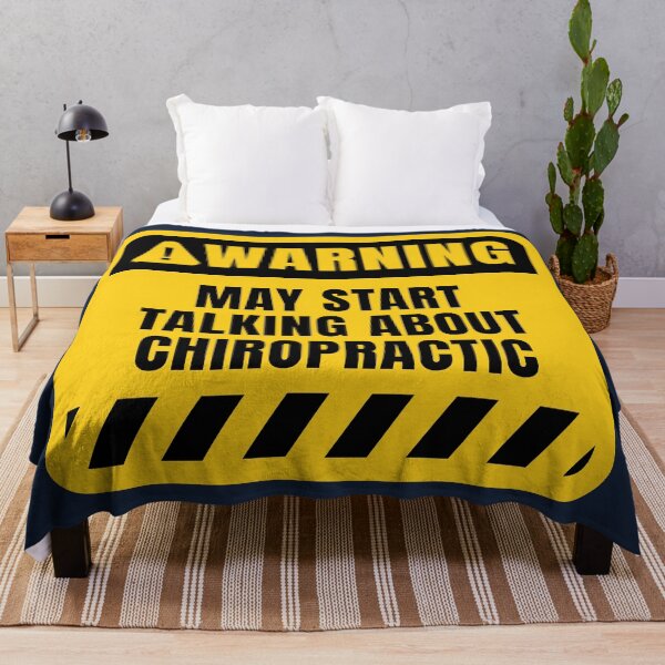 Item preview, Chiropractic Warning Sign designed and sold by MaryAller.