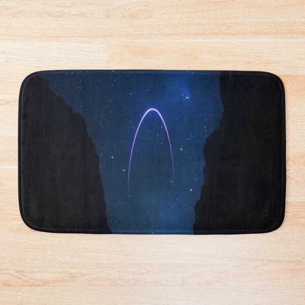 Item preview, Glowing Arch Portal In Dark Canyon Night designed and sold by monkeybusiness.pt.