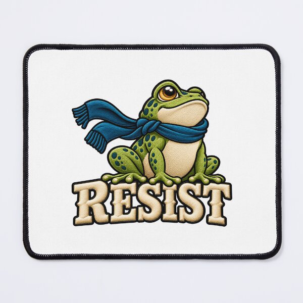 Item preview, Bold RESIST Frog Resistance Art designed and sold by ArtDesignTp.