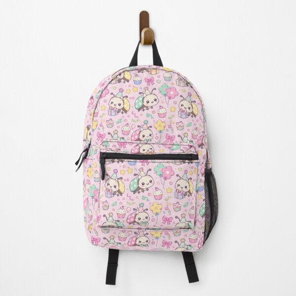 Item preview, Cute Birthday Baby Beetle Pastel Kawaii Pattern designed and sold by Soft Berry Studio.