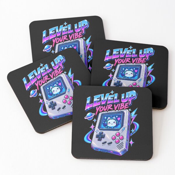 Item preview, Level Up Your Vibe – Y2K Retro Gaming Kawaii Pixel Cat designed and sold by SilverLook48.