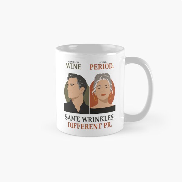 Item preview, Same Wrinkles Different PR Art Print, Funny Aging Print, Aging Like Wine Art, Humorous Couple Print, Mid Century Modern Decor designed and sold by Studio pod Burom.