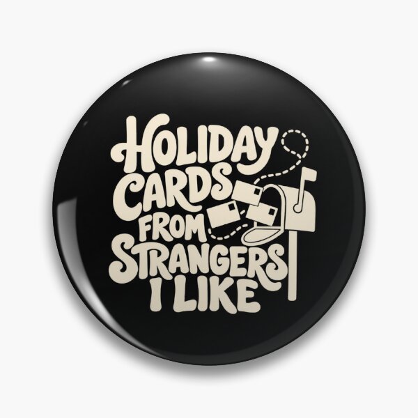 Item preview, Holiday Cards From Strangers I Like Postcard Exchange Humor designed and sold by DreamLayerStudio.