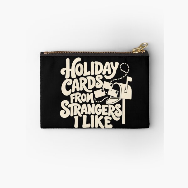 Item preview, Holiday Cards From Strangers I Like Postcard Exchange Humor designed and sold by DreamLayerStudio.