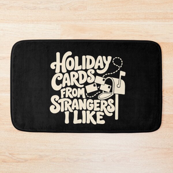 Item preview, Holiday Cards From Strangers I Like Postcard Exchange Humor designed and sold by DreamLayerStudio.