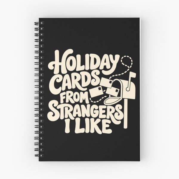 Item preview, Holiday Cards From Strangers I Like Postcard Exchange Humor designed and sold by DreamLayerStudio.