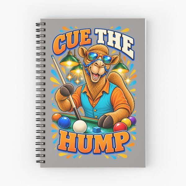 Item preview, Cue the Hump – Funny Lifestyle and Pets T-Shirt – Funny Camel T-Shirt Animal Graphic Camel T-Shirt designed and sold by Camel & Quirk.