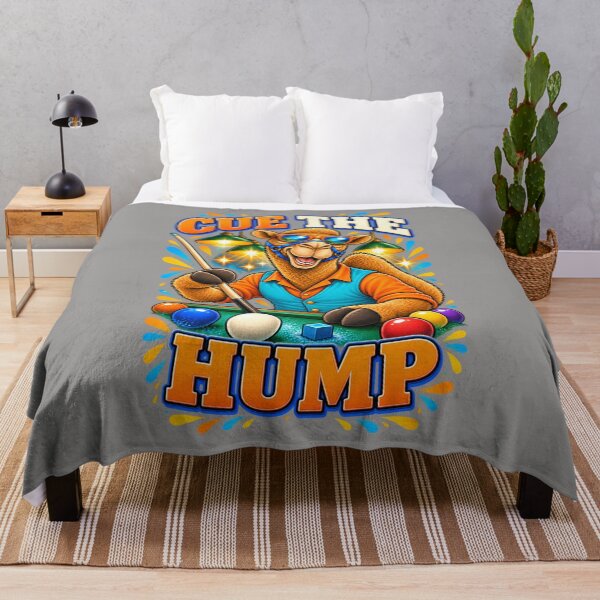 Item preview, Cue the Hump – Funny Lifestyle and Pets T-Shirt – Funny Camel T-Shirt Animal Graphic Camel T-Shirt designed and sold by Camel & Quirk.