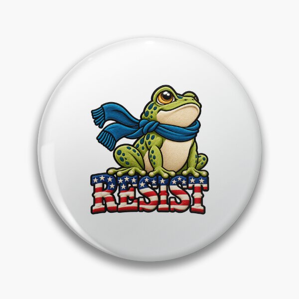 Item preview, RESIST Frog Art designed and sold by ArtDesignTp.