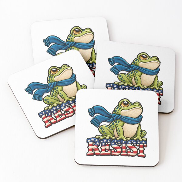 Item preview, RESIST Frog Art designed and sold by ArtDesignTp.