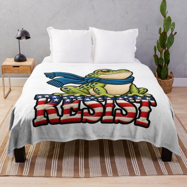 Item preview, RESIST Frog Art designed and sold by ArtDesignTp.