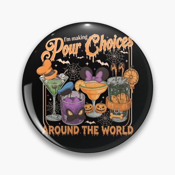 Item preview, Pour Choices Around The World Halloween designed and sold by NoirLuxeStudio.