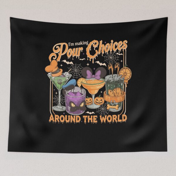 Item preview, Pour Choices Around The World Halloween designed and sold by NoirLuxeStudio.