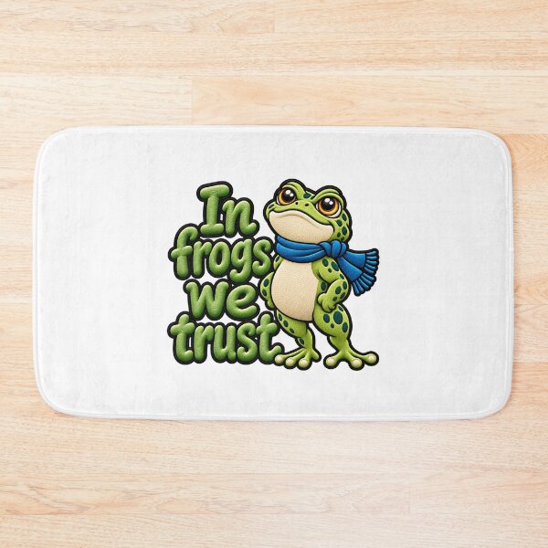 Item preview, Bold Frog Protest IN FROG WE TRUST Art designed and sold by ArtDesignTp.