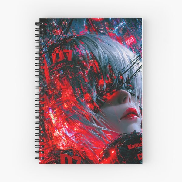 Item preview, Ghost in the Machine 2B Nier Automata - Cyberpunk Sci Fi Anime art designed and sold by Delerat7.