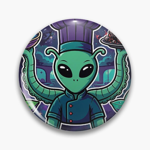 Item preview, Alien Chef Kitchen Art designed and sold by Gangster-Design.
