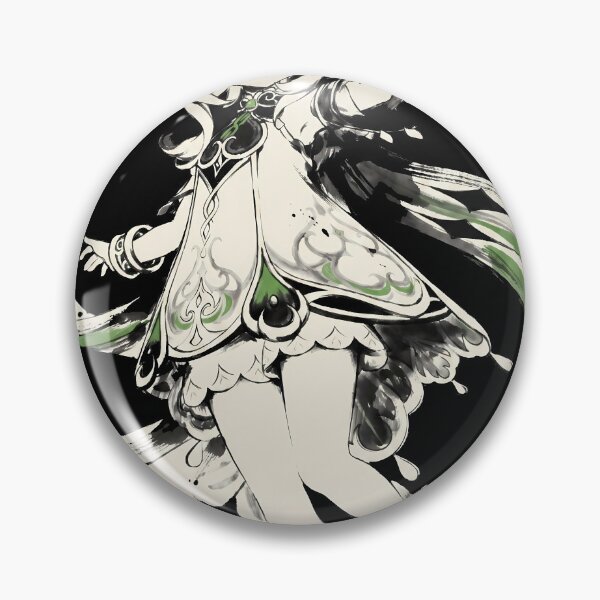 Item preview, Nahida Genshin Impact Sumi-e Anime Gaming Streetwear Tee designed and sold by Senpaiwaves.