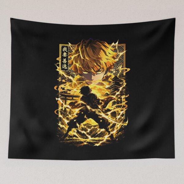 Item preview, Demon Slayer - Zenitsu Agatsuma designed and sold by LotteGronkjaer.