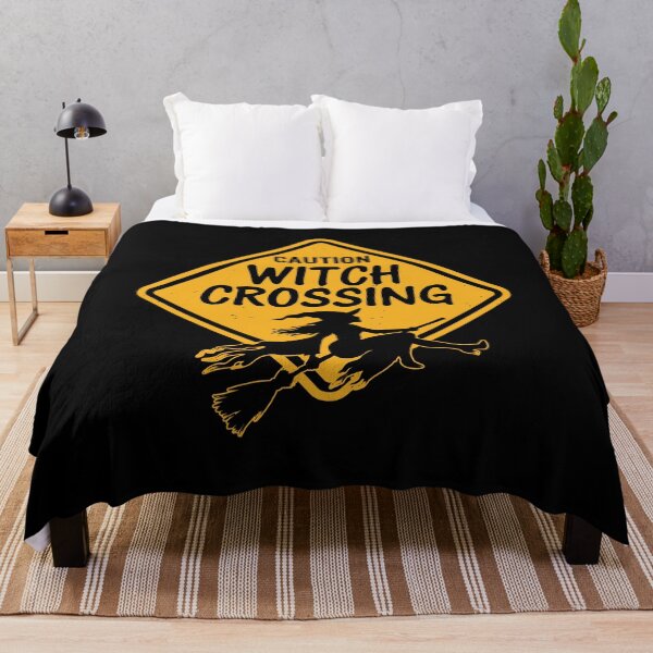 Item preview, Caution Witch Crossing Halloween Costume designed and sold by Say It With Ink.