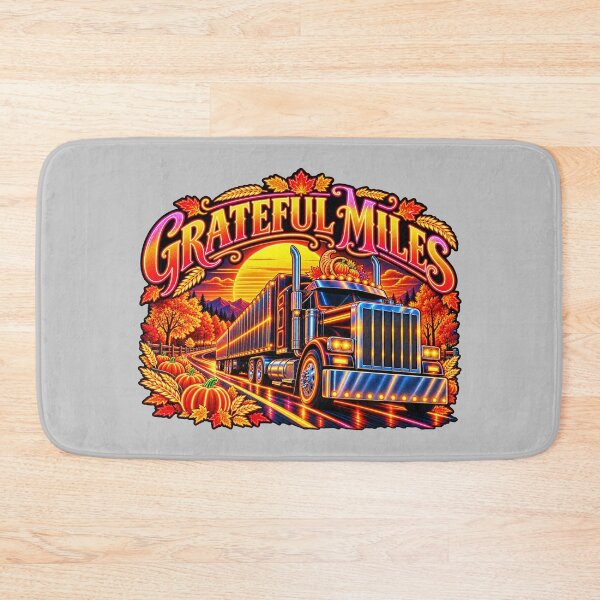 Item preview, Grateful Miles Thanksgiving Trucker designed and sold by NomadForge.