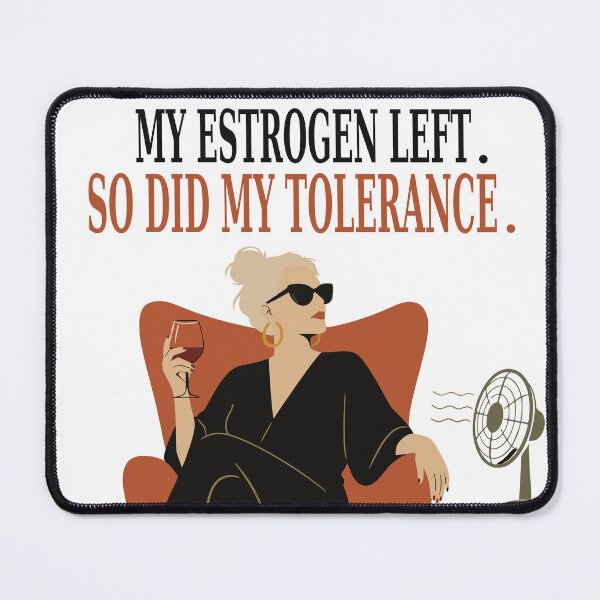 Item preview, Nature Removed the Buffering Art Print, Funny Menopause Print, Estrogen Humor Art, Aging Woman Gift, Mid Century Modern Female Decor designed and sold by Studio pod Burom.