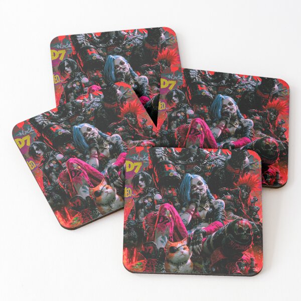 Item preview, Jinx brought her Crew - Fantasy Anime art  designed and sold by Delerat7.