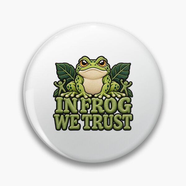 Item preview, IN FROG WE TRUST Resistance Protest Art designed and sold by ArtDesignTp.