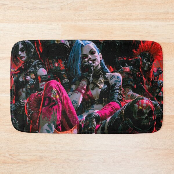 Item preview, Jinx brought her Crew - Fantasy Anime art  designed and sold by Delerat7.