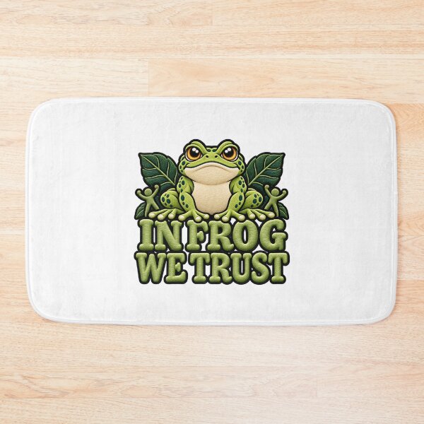 Item preview, IN FROG WE TRUST Resistance Protest Art designed and sold by ArtDesignTp.