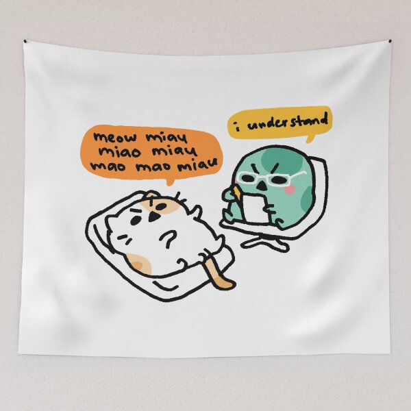 Item preview, Cute Talking Cat Duo designed and sold by davidscot876.